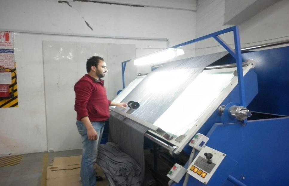 Fabric inspection — Canon Global Industries, Alexandria, Egypt