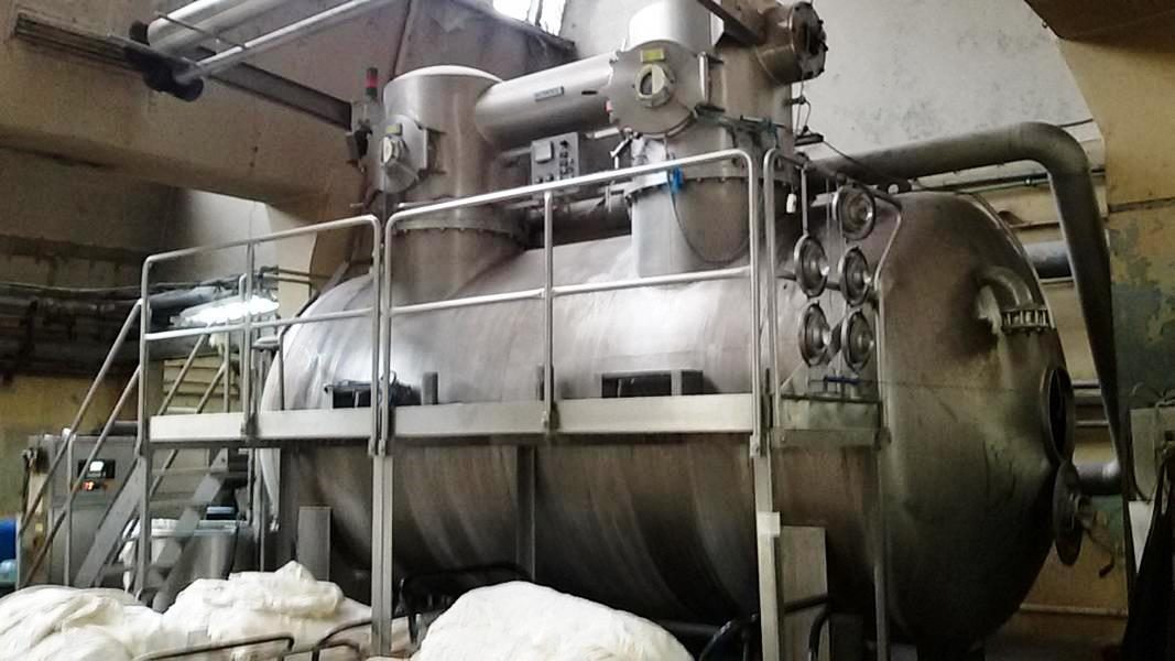 Dyeing department — Embee Fabric Mill, Ismailia, Egypt