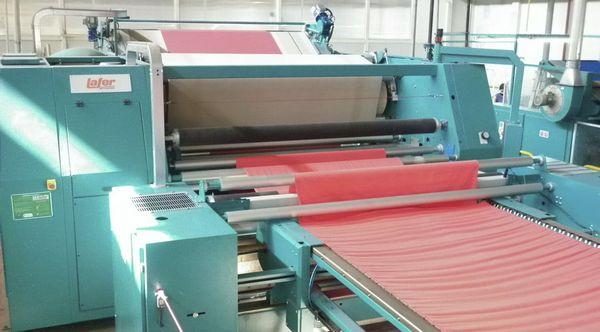 Finishing line — Embee Fabric Mill, Ismailia, Egypt