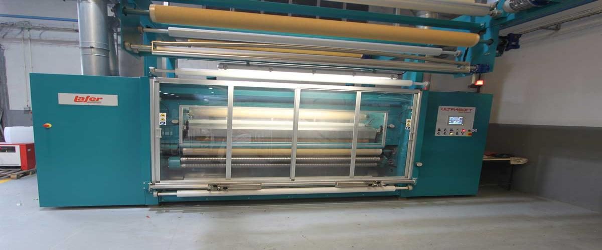 Finishing line — Embee Fabric Mill, Ismailia, Egypt