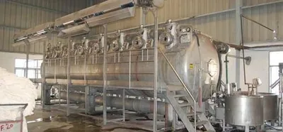 Dyeing department