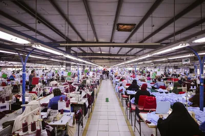 Sewing floor