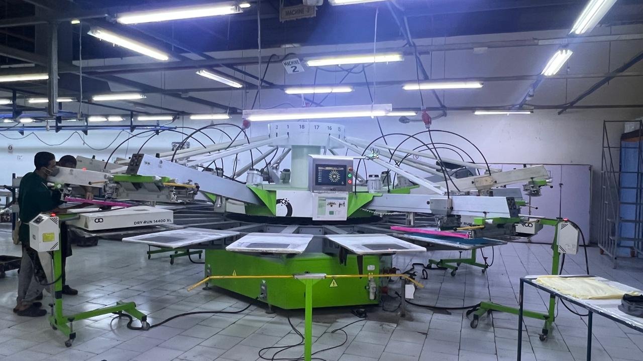 Printing floor — Embee Printing House, Ismailia, Egypt