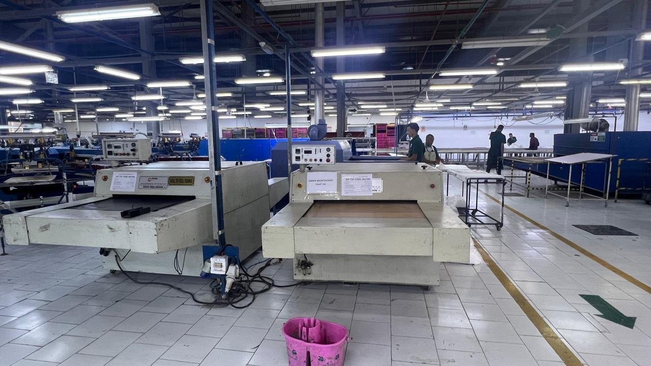 Curing tunnel — Embee Printing House, Ismailia, Egypt