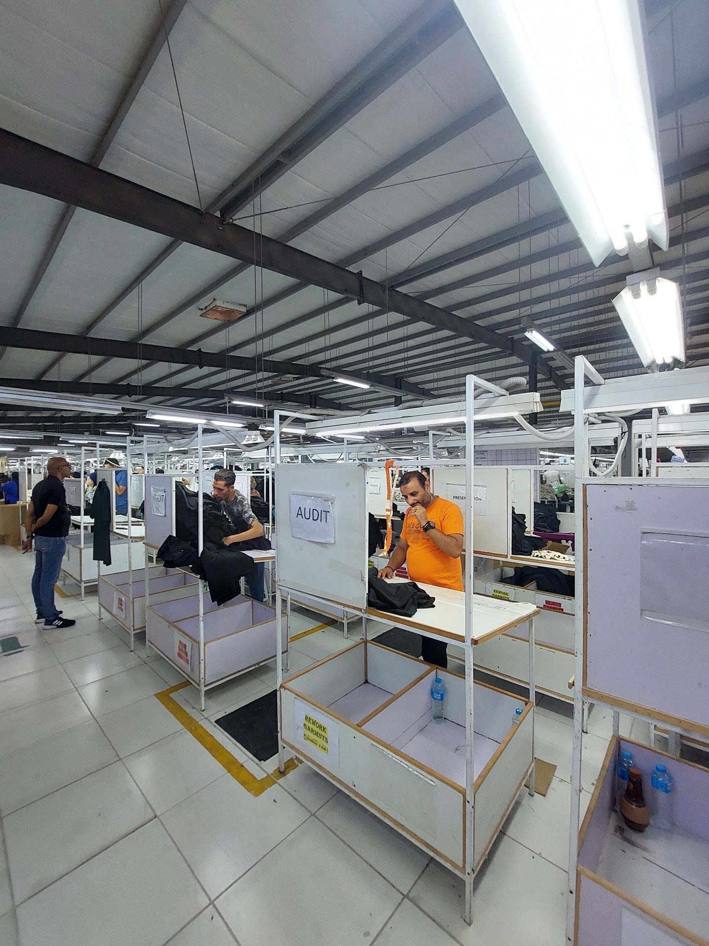 In-line & end-line QC — Globe International Industries, Alexandria, Egypt