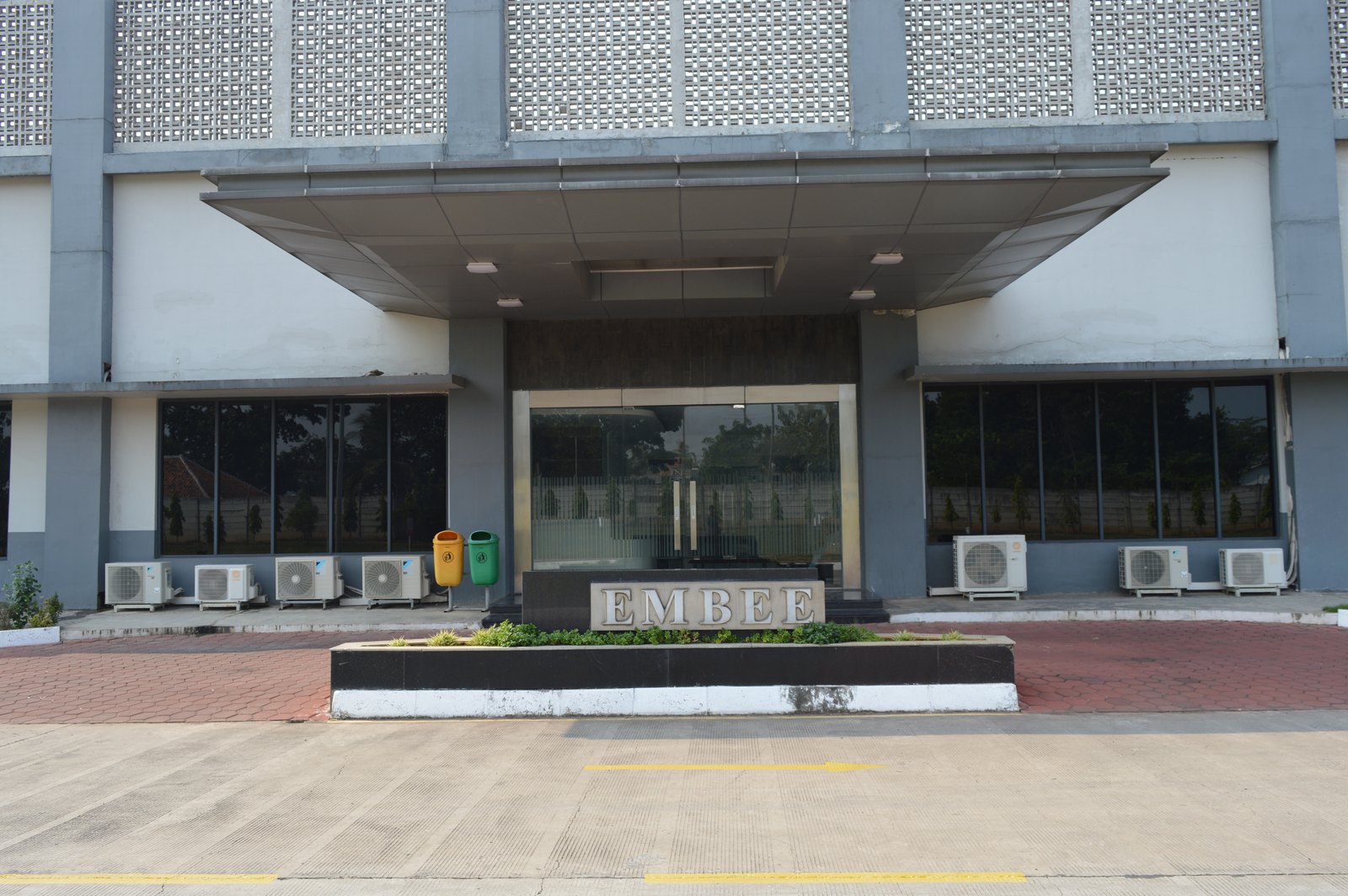 Facility — main entrance — PT Embee Plumbon Tekstil, Cirebon, Indonesia