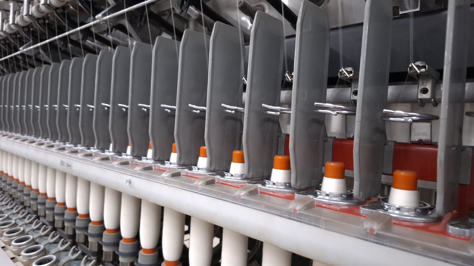 Roving frame — PT Embee Plumbon Tekstil, Cirebon, Indonesia