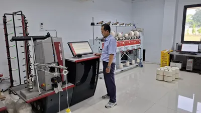 Quality lab — Uster testing