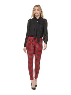 Tommy Hilfiger Red Plaid