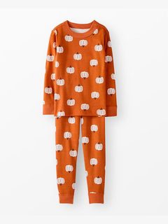 Hanna Andersson Pumpkin on Orange · Multi Pumpkin on Ecru