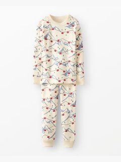 Hanna Andersson Ecru Print · Cream Print