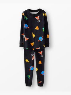 Hanna Andersson Black Arcade · Cherries on Purple